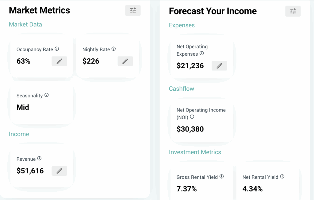 Airbtics calculator screenshot